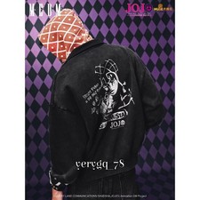 NEW JoJo's Bizarre Adventure Guido Mista Printing Hoodie Costume Black Coat Tops picture