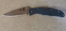 Spyderco C10FPNB20CV Endura KnifeJoy Exclusive KJ Steel Blue FRN CPM20CV Knife picture