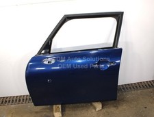 2015 - 2021 MINI COOPER F55 FRONT LEFT DRIVER SIDE DOOR SHELL PANEL OEM BLUE B69 picture