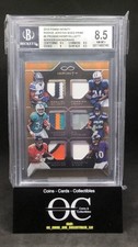 2016 Panini Infinity Football Rookie Jerseys Sixes Prime #RSM-2 #1/8 BGS 8.5 picture