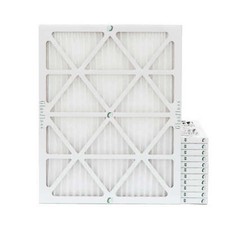 Glasfloss ZL 20x25x1 MERV 10 (FPR 7) Pleated HVAC Air Filters. Case of 12 picture