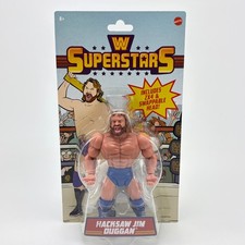 Mattel WWE Superstars Hacksaw Jim Duggan action Figure exclusive new in hand picture