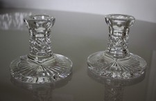 Beautiful Vintage Waterford Crystal Candle Holders *never used* Excellent picture