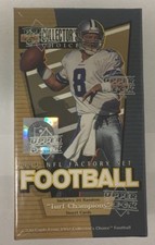 1997 Upper Deck Collector's Choice Football Set 330 Card Box Factory Sealed picture