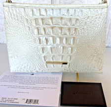 BRAHMIN Lorelei 'DAYDREAM' Melbourne Shoulder Bag Purse Winter White NWT picture