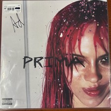 ADÉLA Prima LP Opened & SIGNED COVER Pink Colored Vinyl IN HAND picture