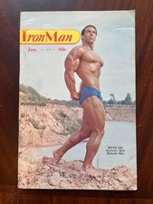 IronMan Magazine January 1969 Boyer Coe Cover Vintage Bodybuilding Muscle picture