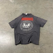 Y2K Vintage 90s skater grunge Ramones single stitch T shirt picture