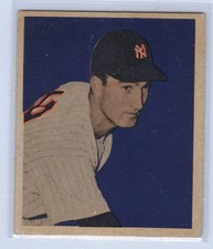 1949 Bowman, #3 Bob Porterfield (RC), New York Yankees ~ VGEX (no creases) picture
