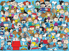 Roseart - Peanuts - Cast of Characters - 1000 Piece Jigsaw Puzzle for Adults picture