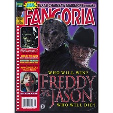 Fangoria #225 August 2003 Freddy vs Jason FVJ Horror Movie Cover, Clean Copy picture