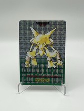 1996 Pokemon Carddass Alakazam #65 Prism Holo Japanese Bandai Vintage picture