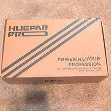 Huepar Pro 360° Self-Leveling Cross-Line Laser Level Kit w/ 47in Tripod picture