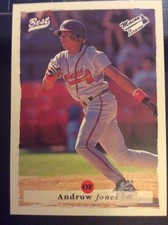 1995 Best #50 Andruw Jones Atlanta Braves New York Yankees MLB HOF picture