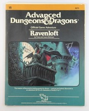 AD&D I6 Ravenloft G+ Minor Stain Tracy HIckman, Laura Hickman ORIGINAL picture