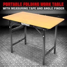 220lbs. Capatity Foldable Workbench Work Table w/ Measuring Ruler & Angle Finder picture