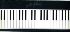 Lincoln Hotel Dallas Texas Piano Keyboard Grand Opening Invitation 1982 Slide  picture