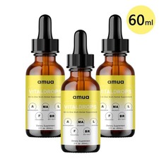 1-3Pack AMUA Vital Drops Organic Herbal Liquid Supports Healthy Weight 60ml USA picture