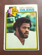 1979 Topps Earl Campbell #390 Rookie Card RC All Pro Houston Oilers HOF picture