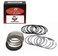 Enginetech Standard Size Cast Piston Rings for 1985-1995 Chevrolet 4.3 262 V6 picture