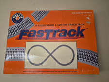 Lionel #12030 Fastrack Figure 8 Add-on Track Pack O Gauge Train Layout Crossover picture