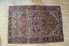 Antique Heriz Rug 7'4