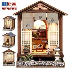 Japanese DIY Decorative Book Nooks for Adults Teens Zen Garden Kit w/ LED Lights picture
