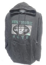 Mens NFL Fanatics New York NY Jets Black Pop Big & Tall Football Pullover Hoodie picture