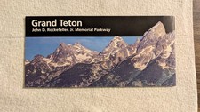 Grand Teton National Park Pocket Map Unigrid Brochure Newest Version NPS 2026 picture