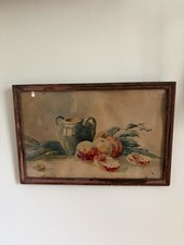 Antique Water Color Painting 15”x10” picture