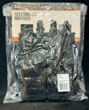*NEW 5.11 Tactical Flex Double G36 Mag Pouch | Black Factory Sealed w Tags 56667 picture