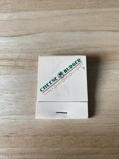 Cheese Burger In Paradise Lahaina Maui Hawaii Matchbook Vintage Rare picture