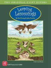 GMT Games Leaping Lemmings Board Game - Excellent Condition picture