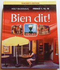 Bien Dit: Teacher Edition Level 1 2013 picture