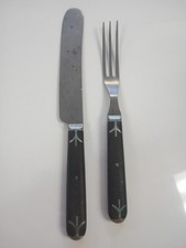 Vtg J. Russell & Co Civil War Knife And Fork picture