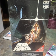 Star Wars VHS 1977 Original Rare 1984 Release CBS FOX Video Tape Hi-Fi Red Label picture