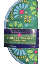 Tortilla Warmer Tortillero ~ Keeps Warm For An Hour Holds 12 Tortillas ❤️ picture