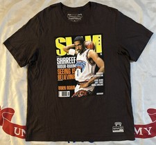 Mitchell & Ness Vancouver Grizzlies XL T-Shirt Shareef Abdur-Rahim SLAM Magazine picture