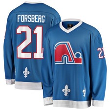 FANATICS NHL Quebec Nordiques Peter Forsberg #21 Hockey Jersey *BRAND NEW* picture