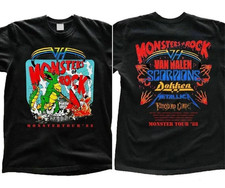 Monsters Of Rock Tour 1988 Vintage Concert Graphic Shirt picture