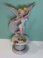 Vintage Lenox Disney Showcase Collection Tinker Bell On Captain Hook’s Inkwell picture