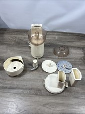 VTG Sunbeam Oskar Food Processor Shooter Accessories 14081 Made in France picture