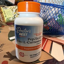 Doctor's Best PepZin GI, Zinc-L-Carnosine Complex for 1 Count (Pack of 120) picture