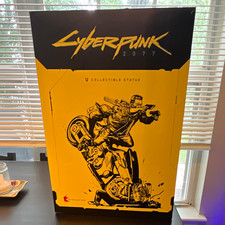 CD PROJEKT RED Cyberpunk 2077 V Painted Collectible Statue Figure picture