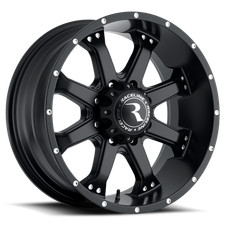 1 New 17x9 Raceline 991B Black Machined 5x127 5x5 ET-12 Wheel Rim picture