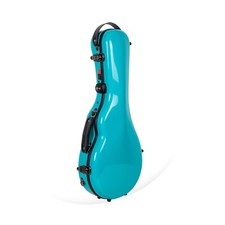 Crossrock Fiberglass F-Style Mandolin Case，with Backpack Straps，Mint-Blue picture