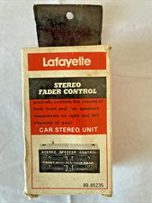 Vintage Lafayette Stereo Fader Control Car Stereo Unit Made in Japan picture
