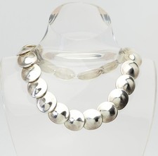 Iconic vintage shield link sterling silver necklace RLM Robert Lee Morris picture