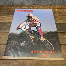 Vintage 1983 Schwinn BMX Bicycles Catalog Brochure Predator 80s 83 Freestyle picture