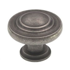 Amerock Inspirations BP1586-WN Weathered Nickel 1 3/8